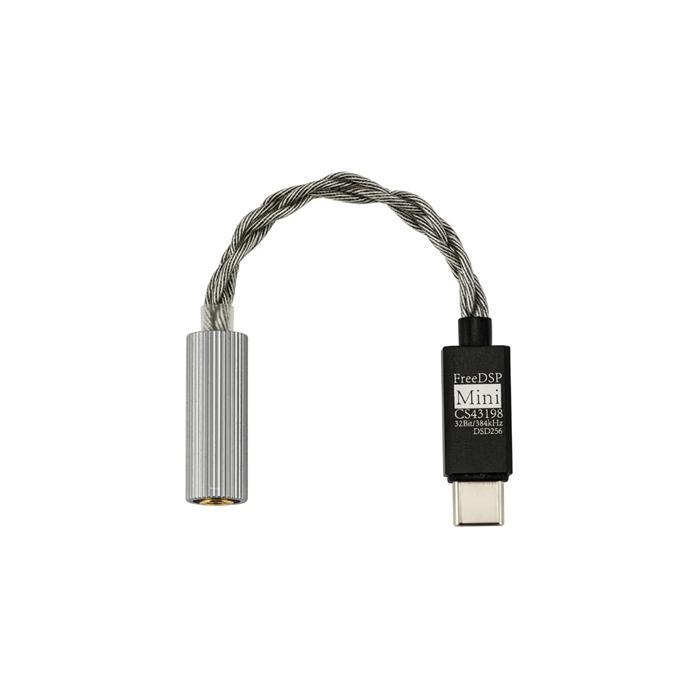 Moondrop Free DSP Mini / FreeDSP Mini CS43198 Portable 3.5mm to USB Type C DAC / AMP - Kabel Earphon