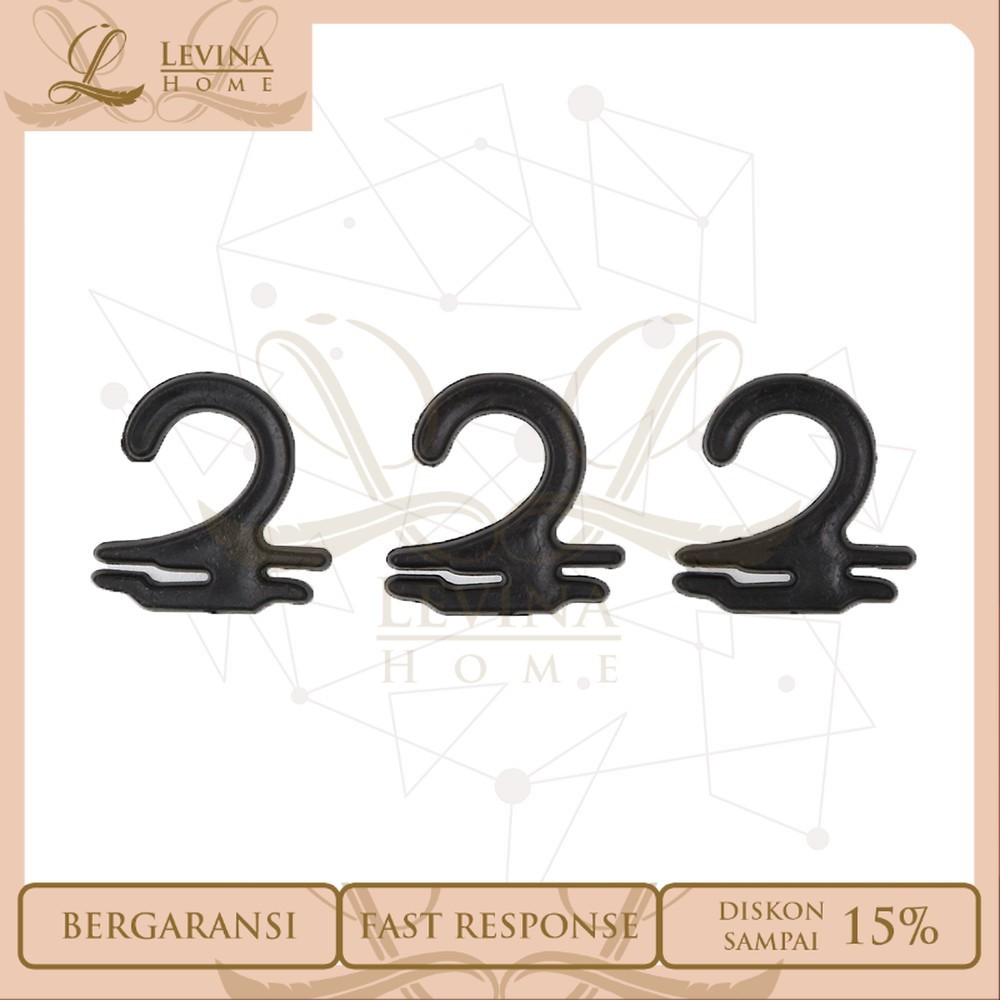 Gantungan Kaos Kaki model angka 2 GROSIR MURAH [Levina Home]