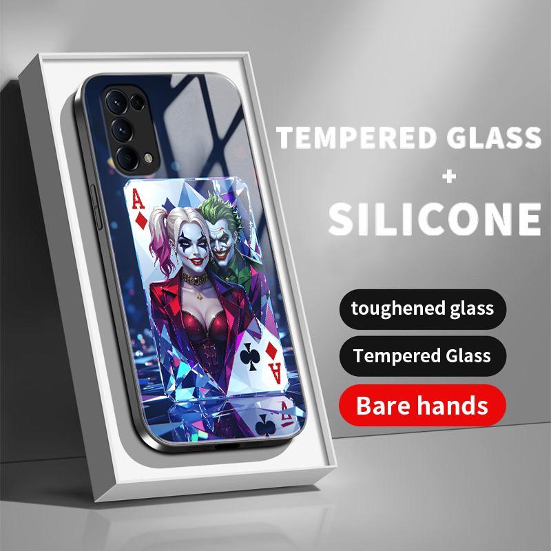 Case OPPO Reno5 4G 5G Reno7 Reno4 Reno2 F Z Reno 3 4 Lite K Reno6 Reno8 8T Reno11 HD Tempered Glass 