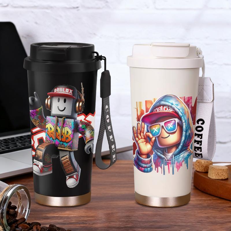 Tumbler Roblox Botol Air Minum Aesthetic Stainless Steel Tumblr CUP 500 ML Termos Viral Tahan Dingin