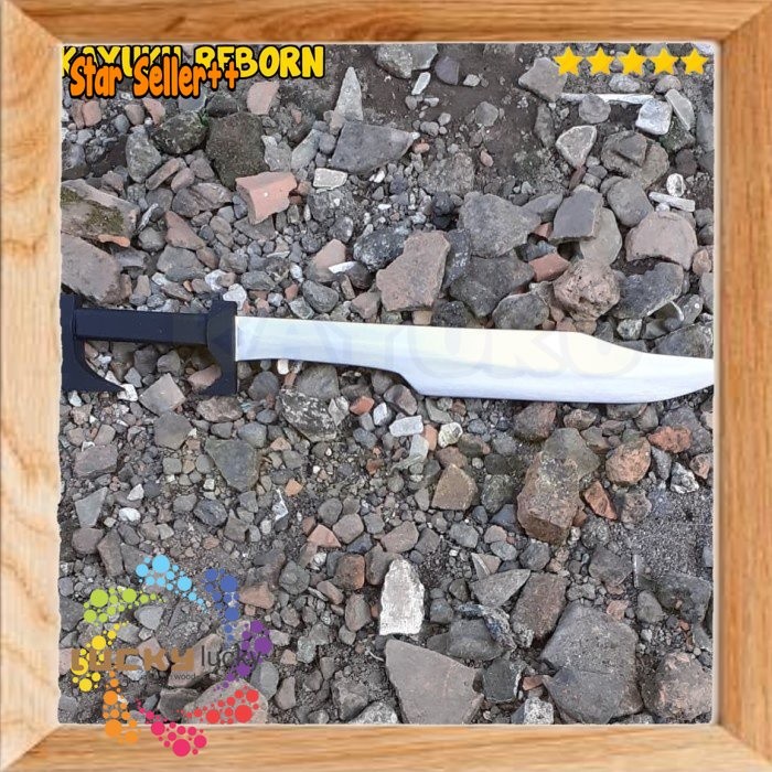 mainan pedang kayu | wooden sparta sword New pro
