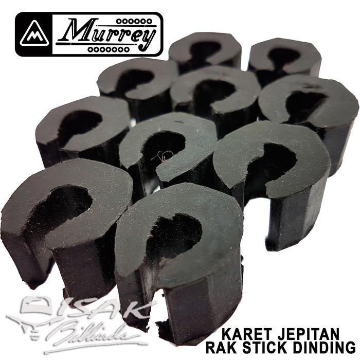 Madurasa5 Karet Jepitan Stick - Murrey Cue Rack Rak Stik Billiard Biliar Bilyard