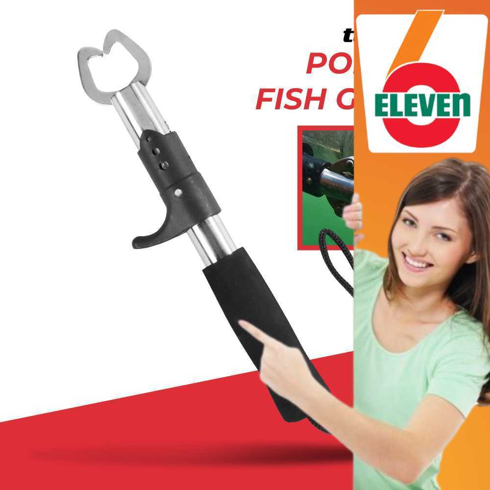 6ELEVEN - TaffSPORT Portable Stainless Steel Fishing Gripper Tool Equipment - YS05