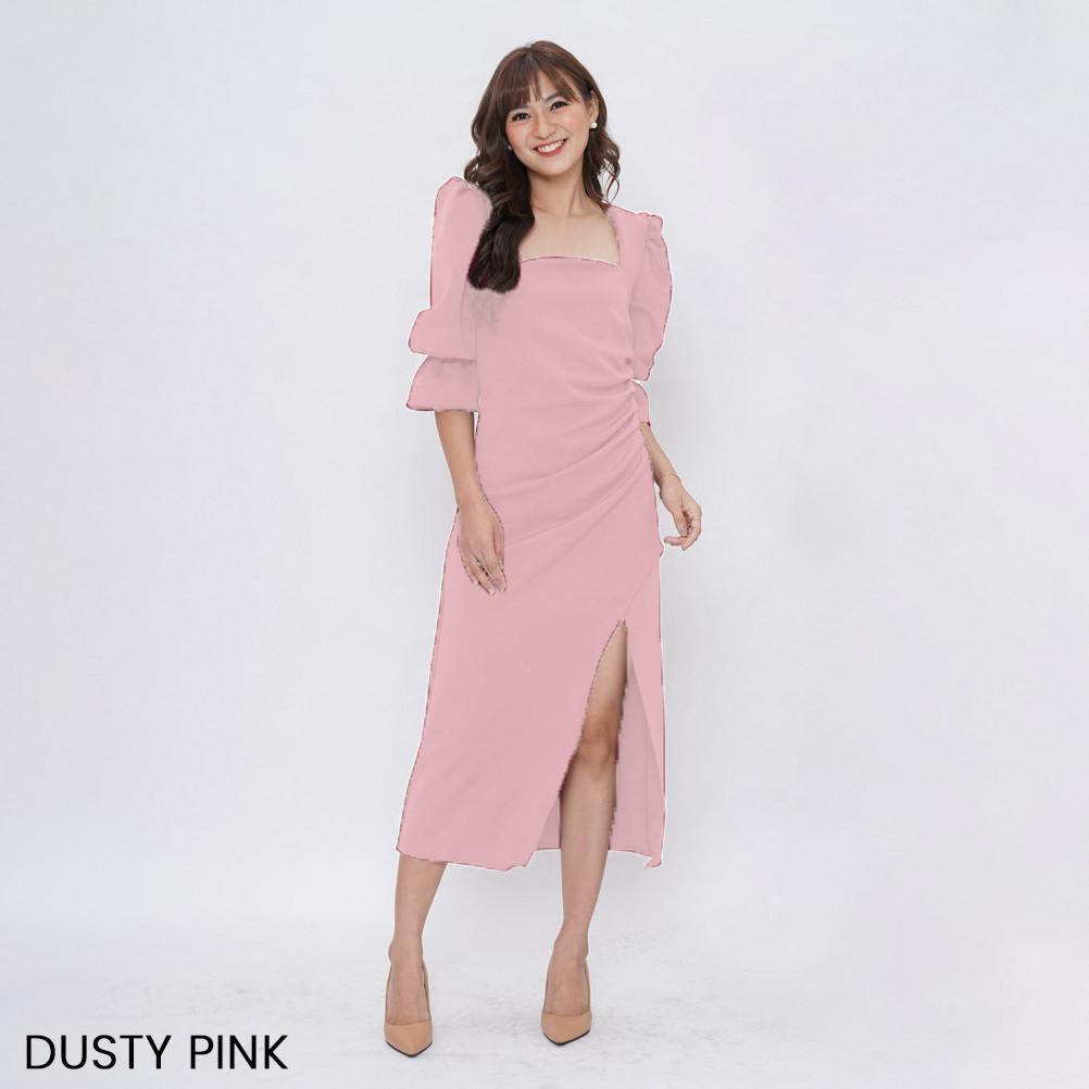 Maxi Dress Pinky B. 4 Warna #D25
