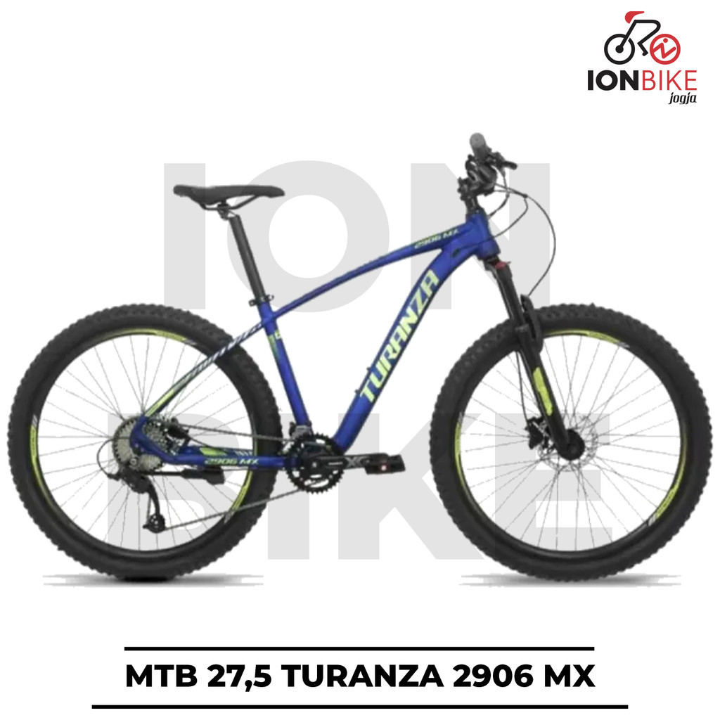 Sepeda MTB 27.5 Turanza 2906 MX 2x10 Speed Discbrake Murah Awet Gunung Terbaru 2 x 10 Monarch Vigilo