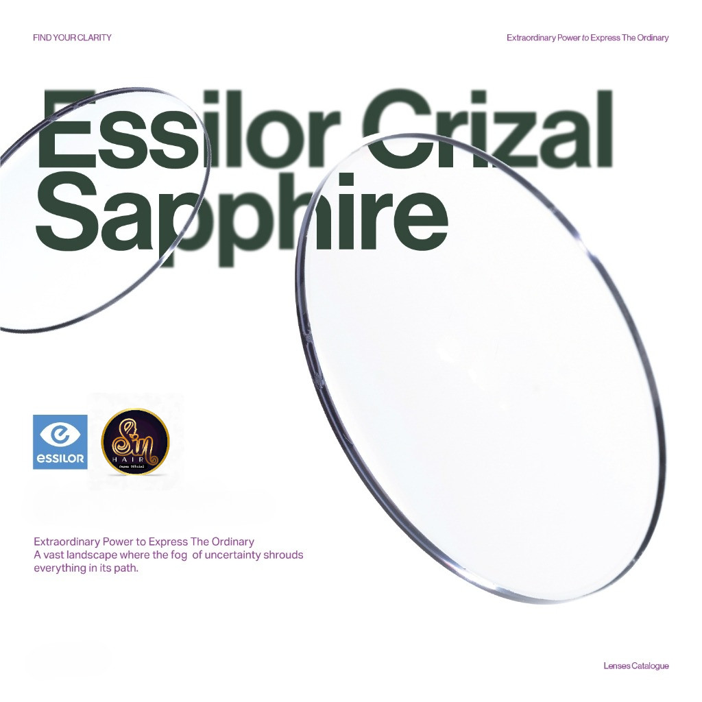 Lensa Essilor Crizal Sapphire