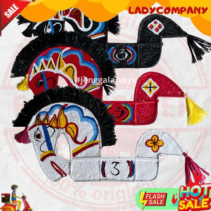 KUDA LUMPING / JARANAN / KUDA KEPANG BESAR / Kuda Lumping Anak / kuda bambu SALE 