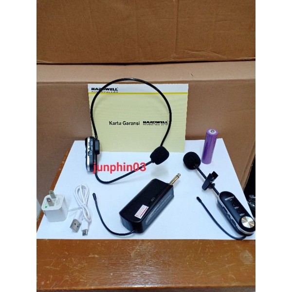 mic bando/clip on hardwell original microphone wireless