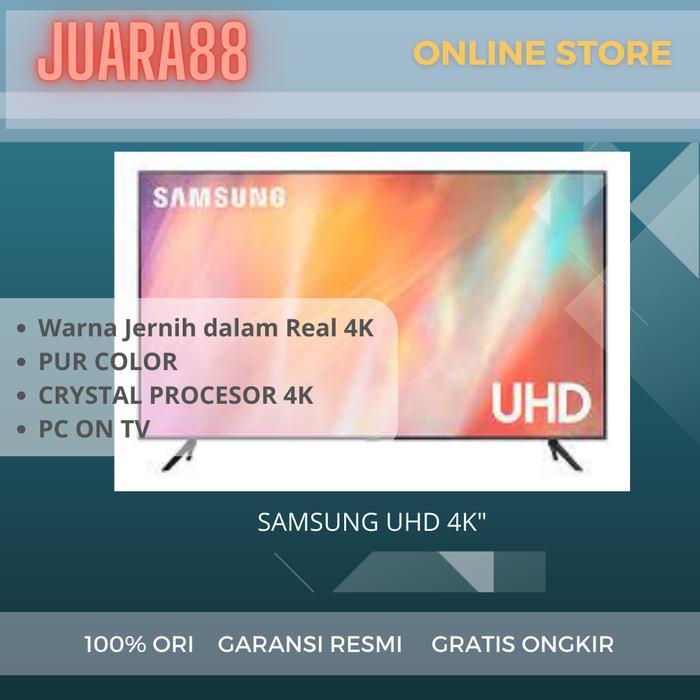 SAMSUNG LED SMART TV UA43AU7002 CRYSTAL UHD 4K HDR 43 INCH 43AU7002
