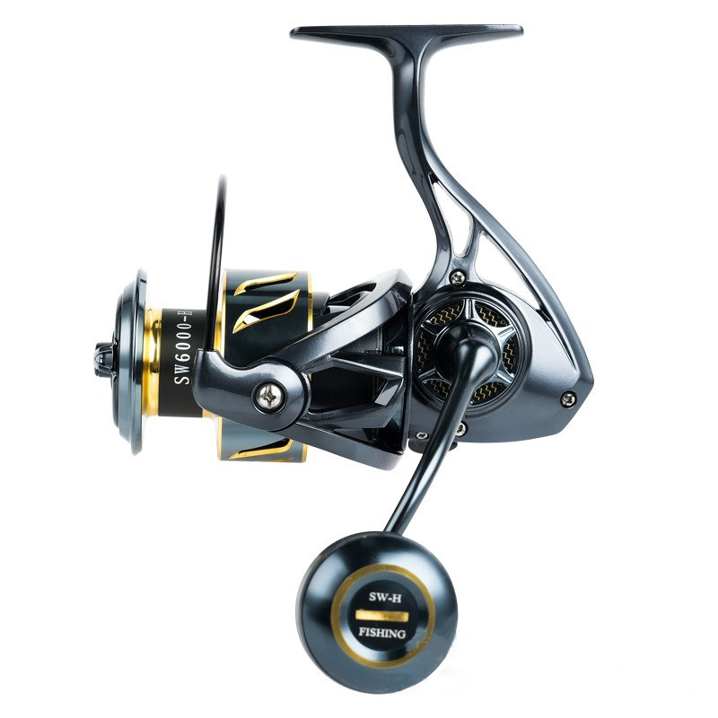 Mavllos SW-H Saltwater Surf Fishing Reel Max Drag 25KG Ratio 5.5:1 4000-7000 Large Line Cpacity Boat