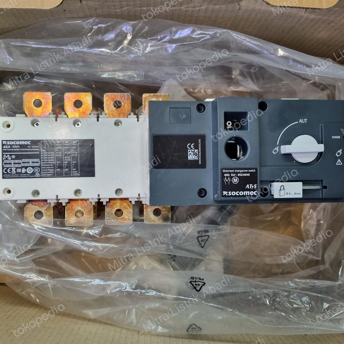 COS SOCOMEC ATYS R 4P 400A MOTORISED COS ATYS 400A