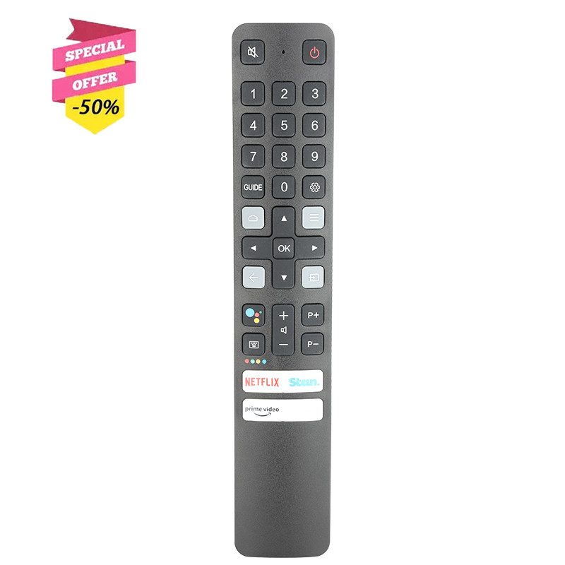 RC901V FAR1 IR Remote Control For TCL QLED 4K TV 43C725 50C725 55C725 65C725 75C725 55C727 65C727 75