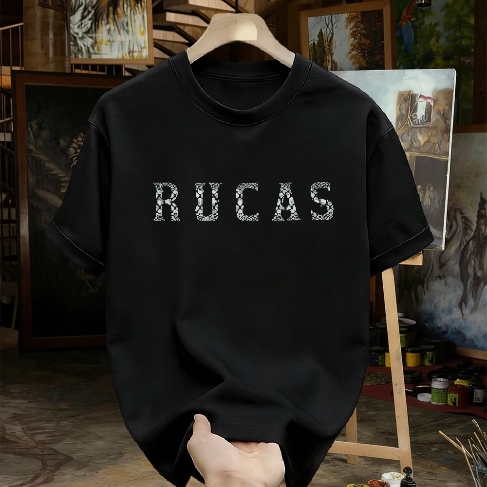 Kaos RUCAS 100% Katun Original, Pria & Wanita, Nyaman & Trendy