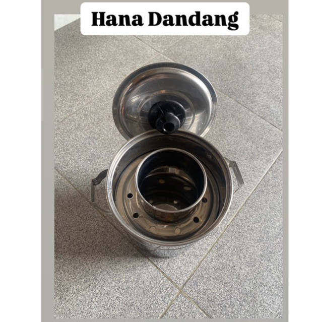 Dandang Bakso SUPER MINI Stenlish Stel Tebal  / Bakso BALITA CEBOL UKURAN 16cm