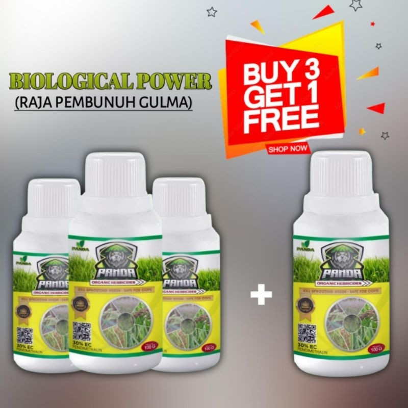 Pembunuh Rumput Liar [Beli 3 gratis 1} KILL GRASS PANDA ASLI RAJA PEMBUNUH GULMA RACUN RUMPUT HATI" 