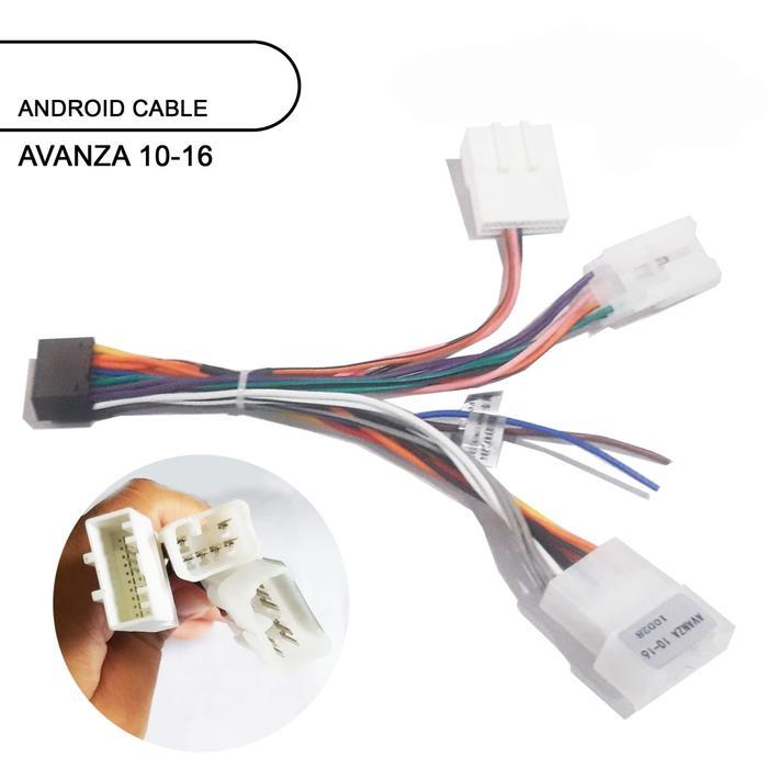 Auto Power Global Kabel Soket Head Unit Android Mobil Toyota Daihatsu