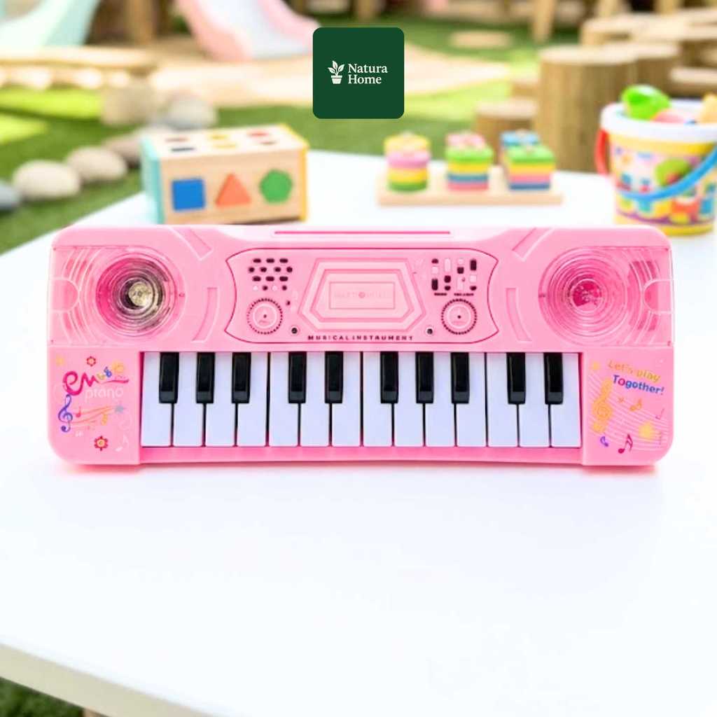 NATURAHOMEE Mainan Anak Happy Piano Music Edukasi Seri BX62