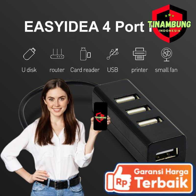 EASYIDEA Portable USB Hub - HB3004