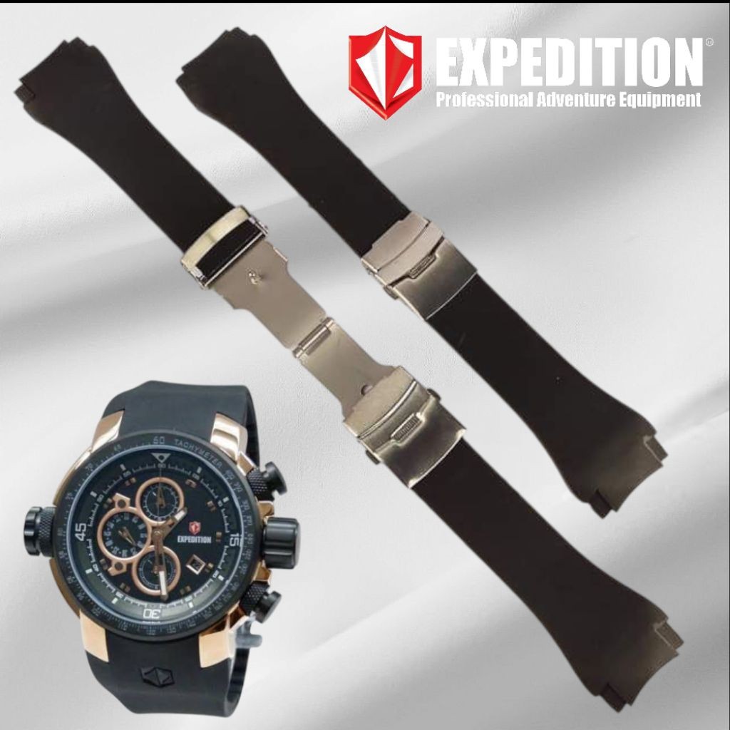 STRAP RUBBER SILIKON TALI JAM EXPEDITION E6335MC STRAP JAM EXPEDITION AIRBORNE PREMIUM