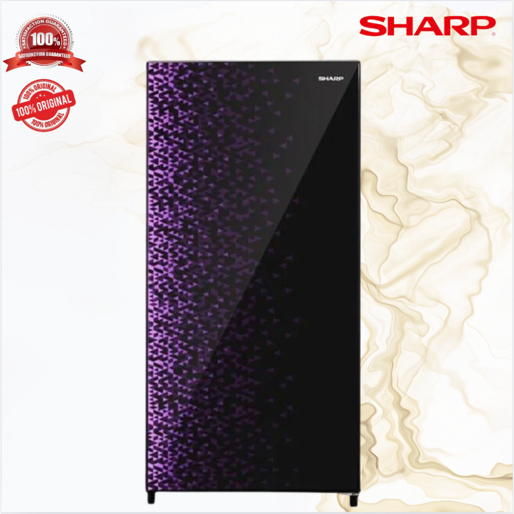 KULKAS 1 PINTU SHARP SJX165MGGB 128L/SJX-165-MGGB/SJX-165MGGB/SJX 165 MGGB/ORIGINAL BERGARANSI
