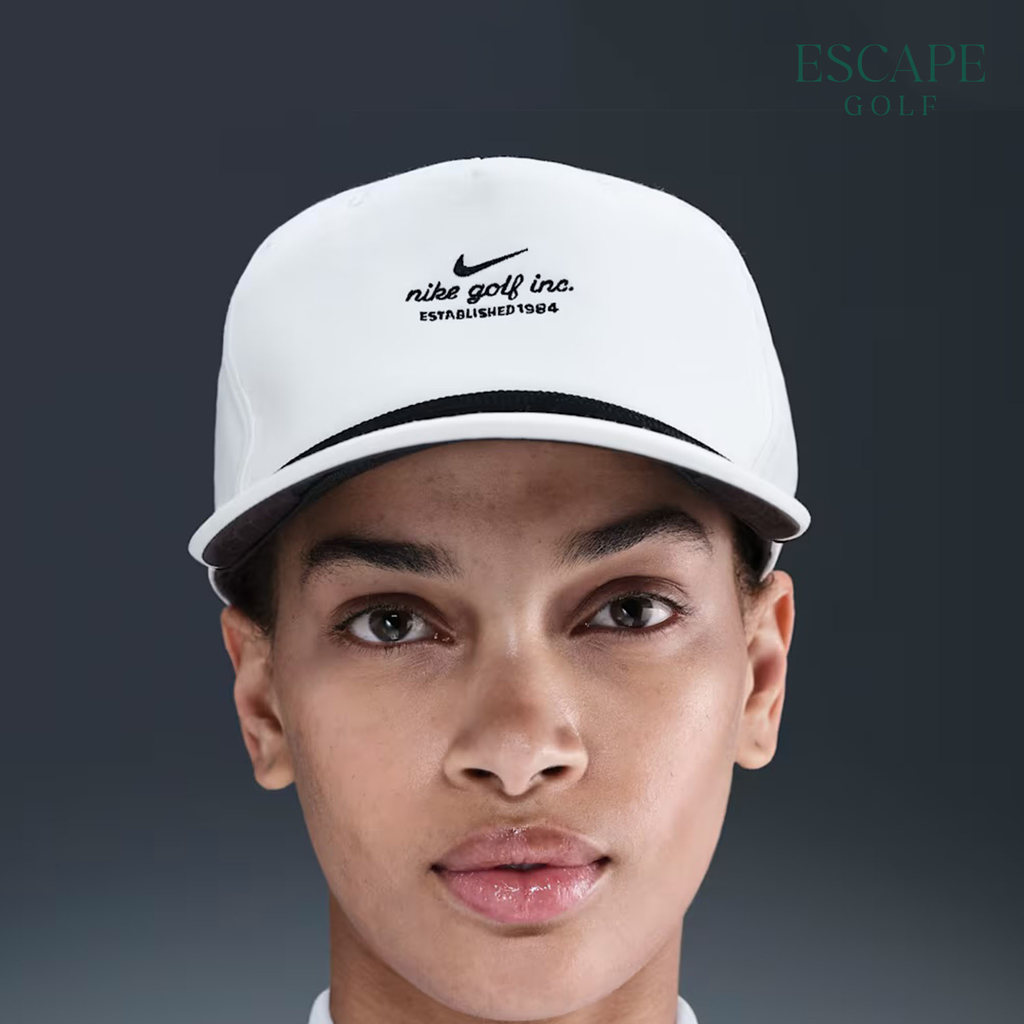 Topi Golf Pria Putih | Nike Pro Golf Cap - White