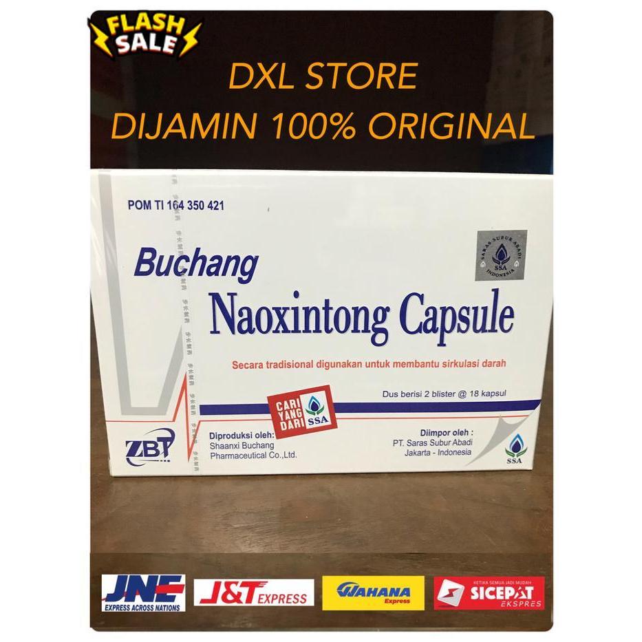 BUCHANG NAOXINTONG BU CHANG NAO XIN TONG CAPSULE ISI 36 KAPSUL LS