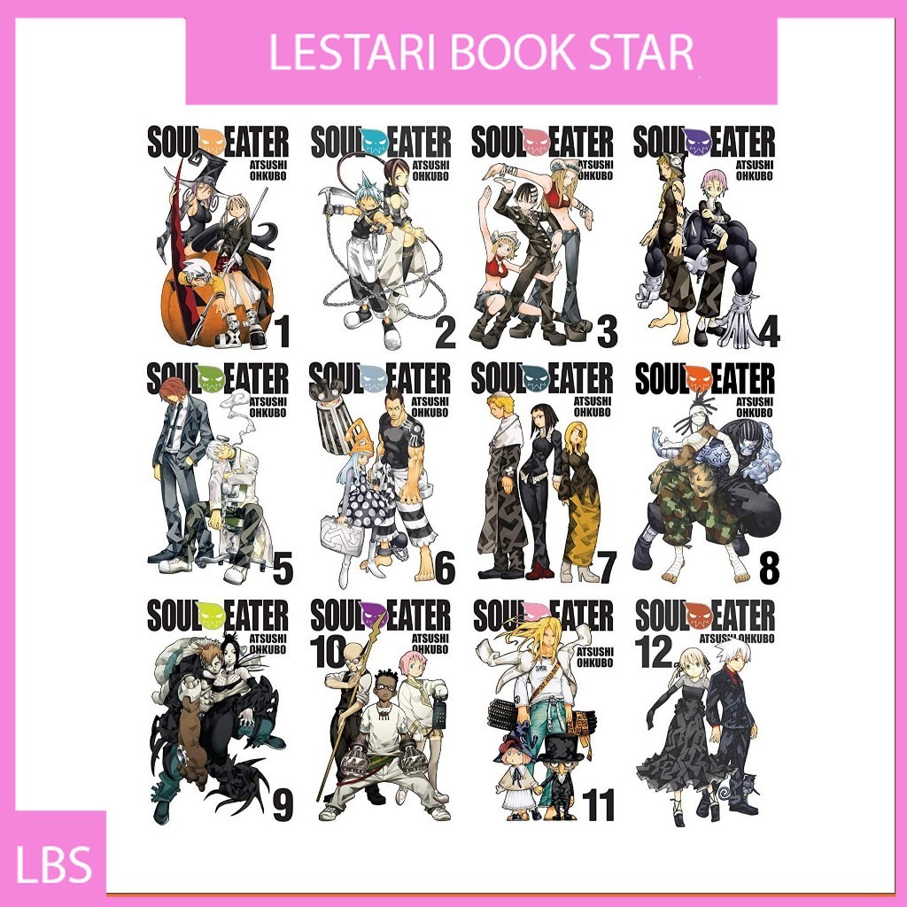 Manga Soul Eater by Atsushi Ohkubo (25 book series)