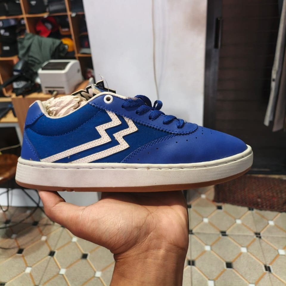 Geoff Max - Boston Blue White | Shoes Cupsole | Sepatu | Sneakers | Sepatu Pria Wanita