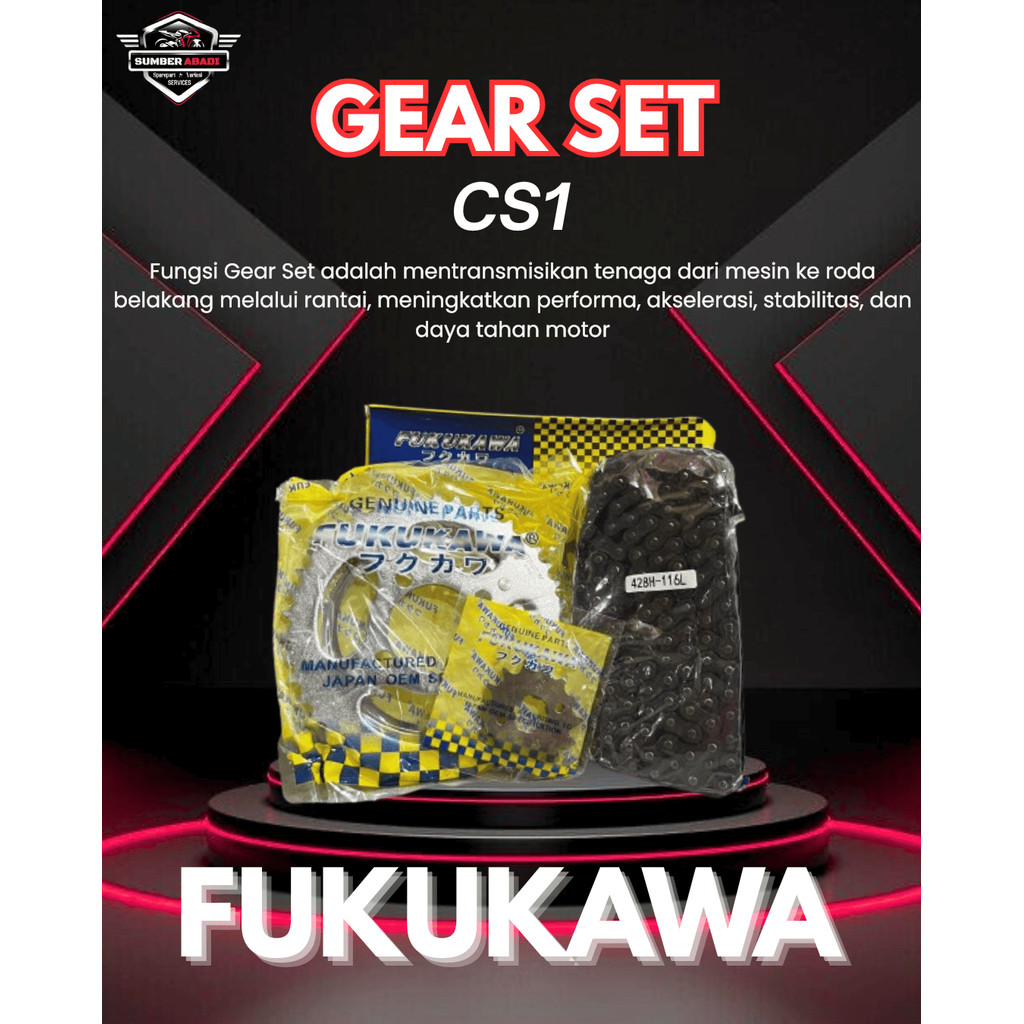 Fukukawa Gear Set CS1
