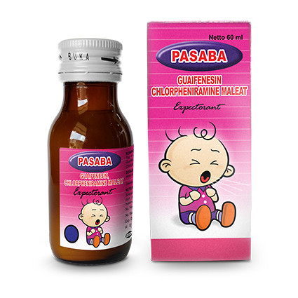 Pasaba Baby ’S Cough Expectorant Sirup 60 ml - Mengatasi Batuk Berdahak / Batuk Akibat Alergi