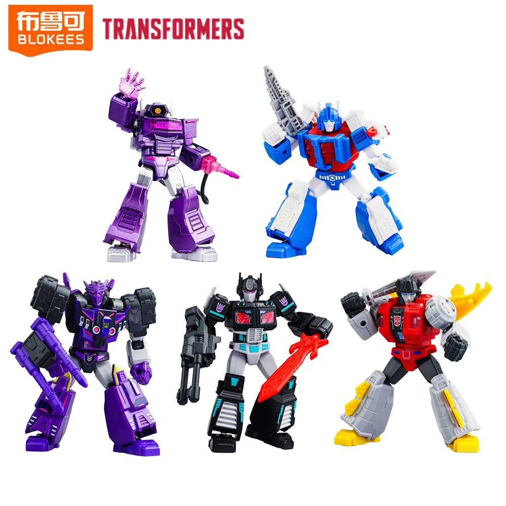 [In-Stock] Blokees Transformers Galaxy Version Phase 4 Shockwave, Snarl, Scrapper, Hook, Ultra Magnu