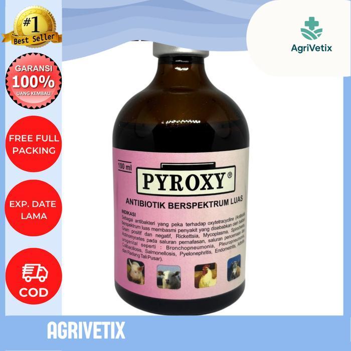 AGRIVETIX - PYROXY 100 ml - Obat Hewan Ternak