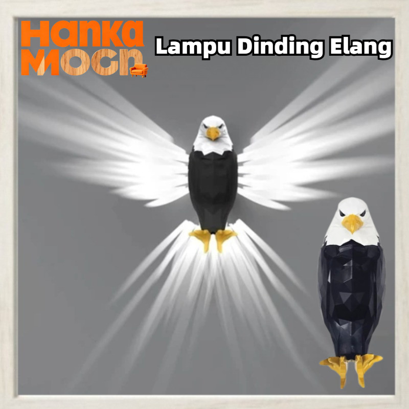 Lampu Dinding LED Elang 3D Lampu Dekoratif Rumah Yang Kreatif Lampu hias ruang tamu Multifungsi
