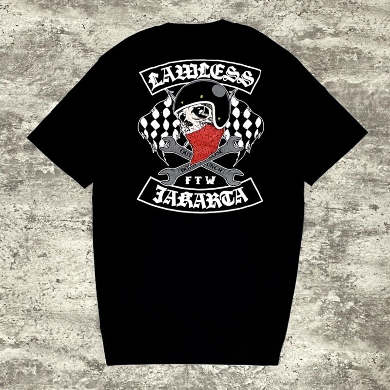ORI Lawless - Roadskull Tshirt - Black