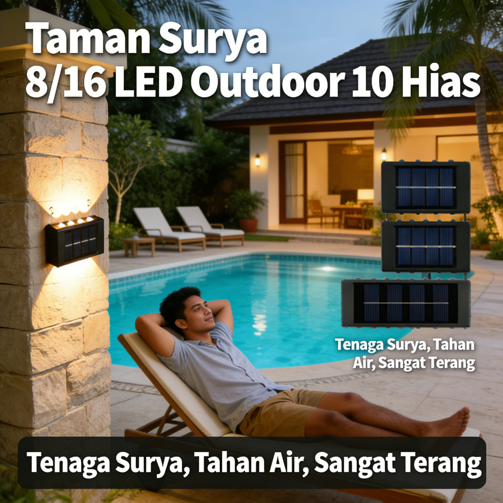 Hias Taman Outdoor LED 16 Surya