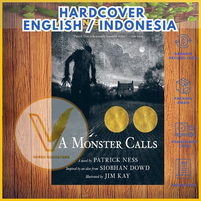 Hardcover Edition_IN/EN Version _A Monster Calls by Patrick Nesa