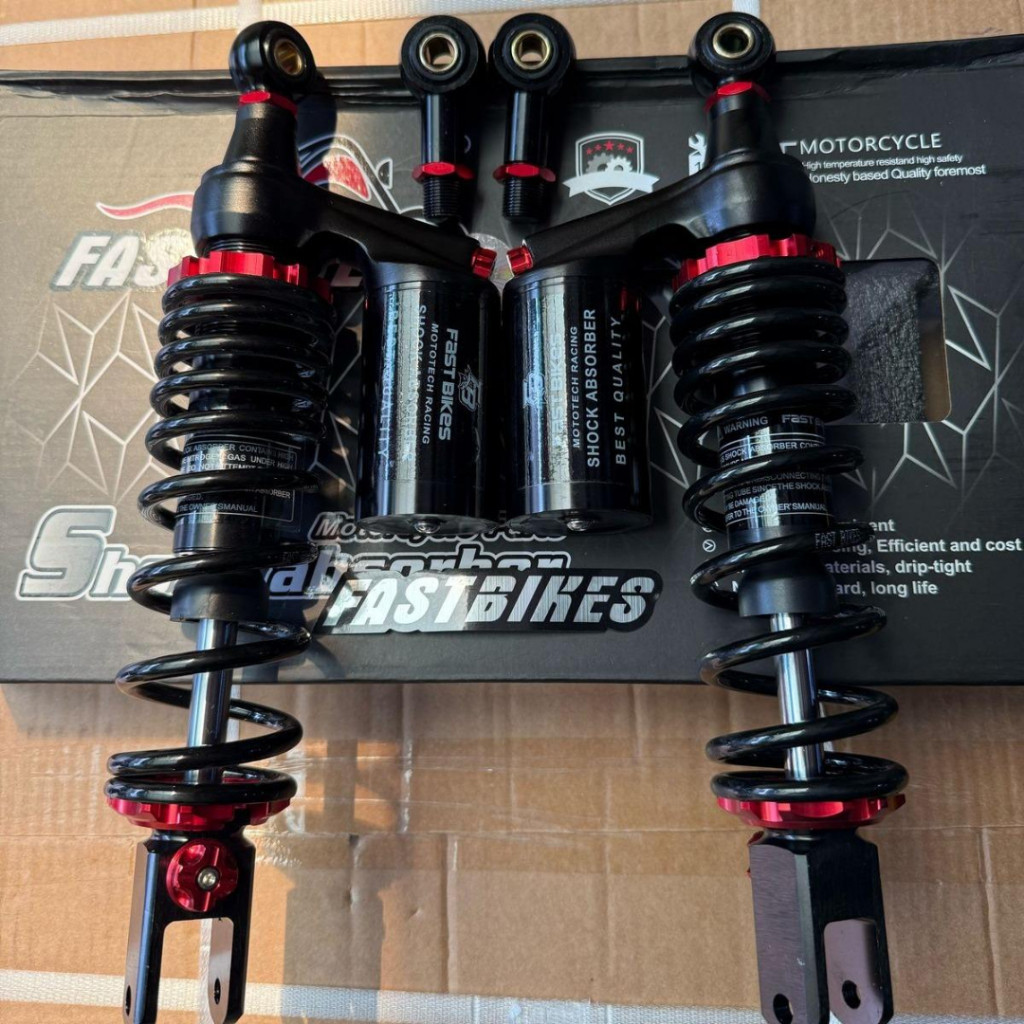 Shockbreaker FASTBIKES Copy YSS Tabung atas Shock DualShock 320mm 340MM Pnp Matic bebek Nmax New Old
