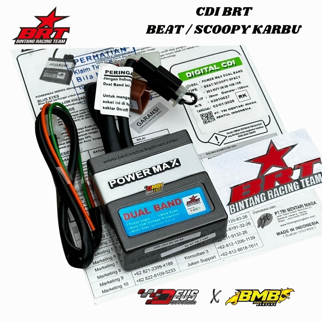 CDI Racing BRT Beat Karbu /  Spacy Karbu / Dualband Hyperband