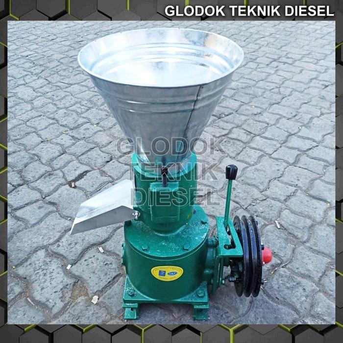 MESIN PENCETAK PELET PAKAN FSKL 120 / MESIN PEMBUAT PELET PAKAN IKAN - CetakPelet Saja