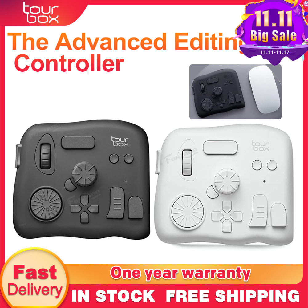 Tourbox Photo Video Eting Console Advanced Controller Simplify optimize Lightroom SAI Premi with Cus