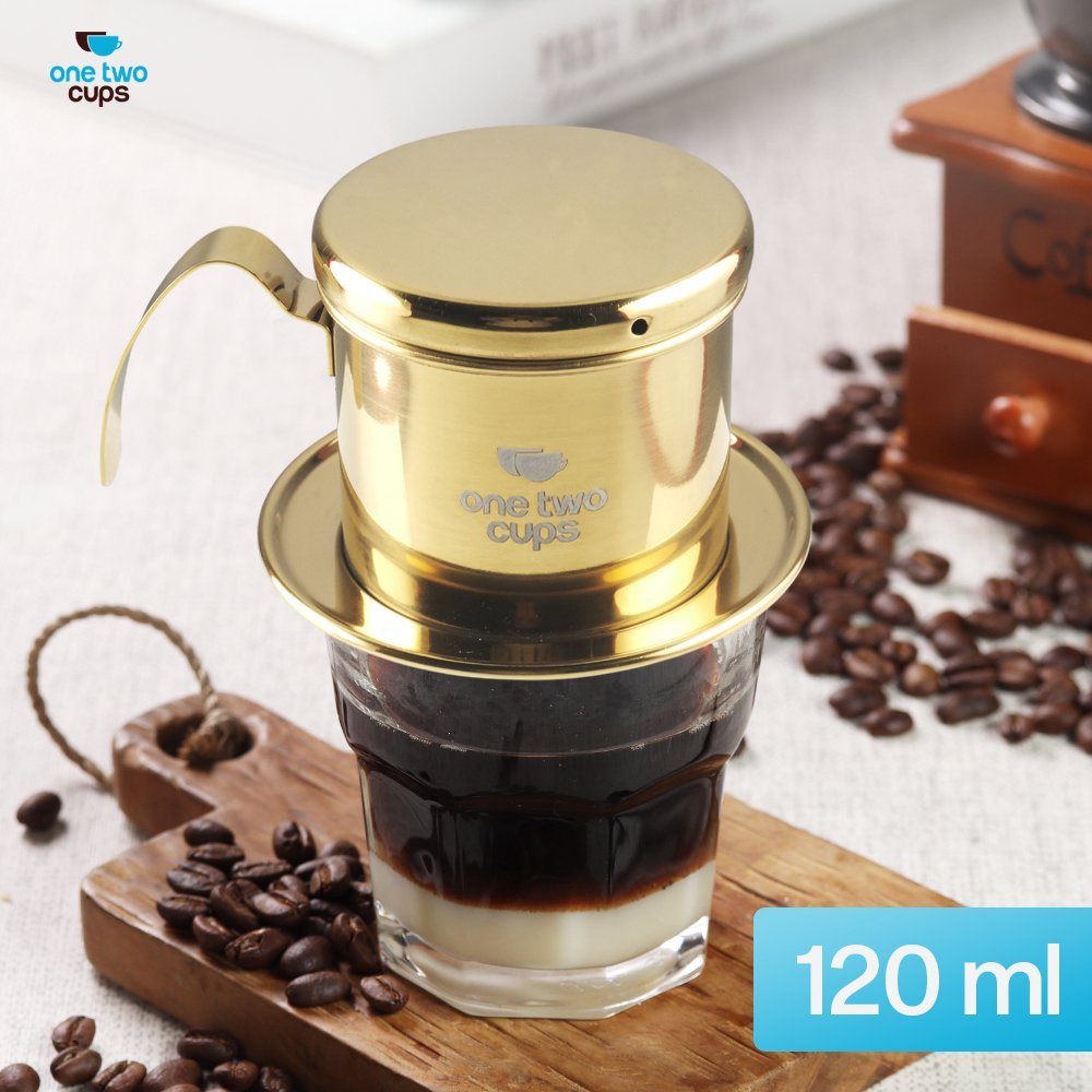 Vietnam Drip Coffee Filter Saringan Kopi Sekrup 120ml - PF-304