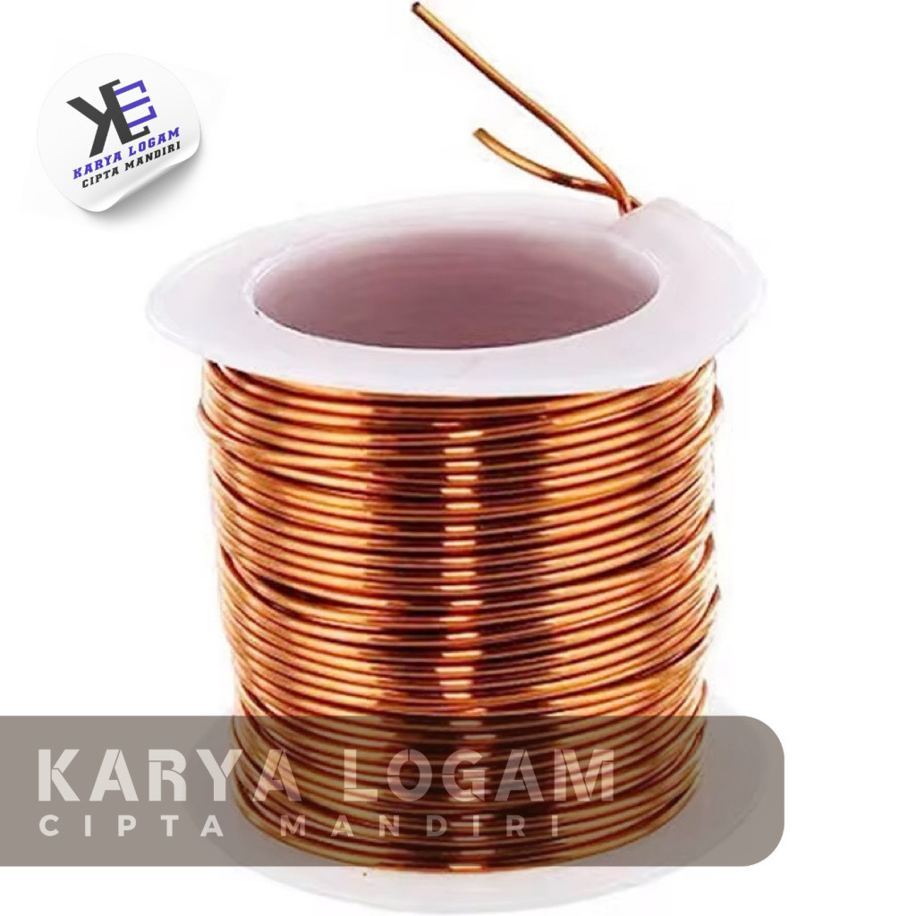 kawat tembaga email 1mm ½kg - Kawat dinamo/kawat email/kawat tembaga