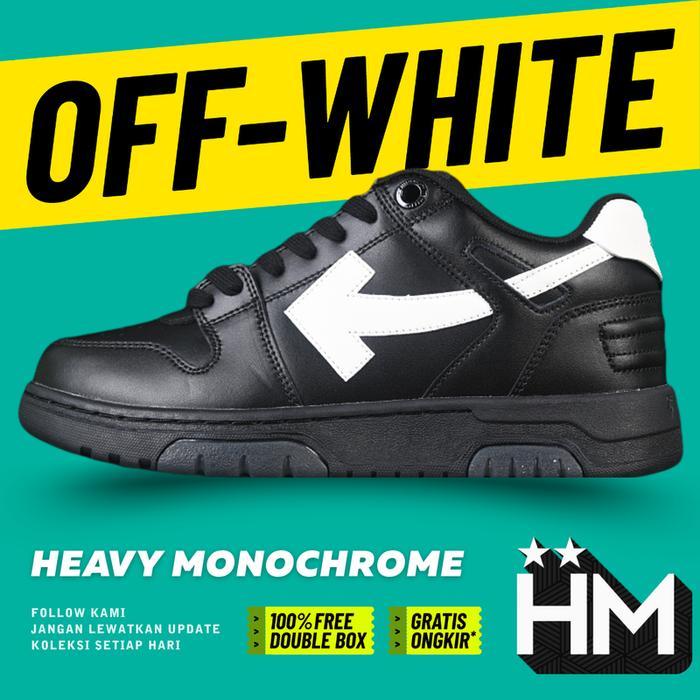 Off White Out Of Office Black White Sneaker (Size 36-47)