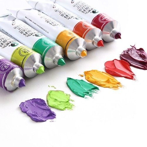 Cat Minyak Maries 12 Warna #E1386B / Oil Colour Maries 12 Color / Cat Minyak Lukis – SHRAT