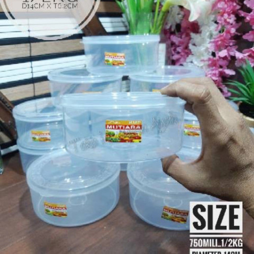 Toples Nastar 500 Gram 12 pcs Toples Bening / Toples Plastik / Toples Nastar Plastik / Toples Kue Ke