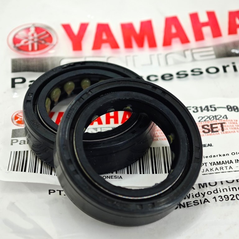 (Y4) SET ISI 2 SEAL SHOCK STEMPET YAMAHA gemuk 26 37 10.5 nok oil sil 2 per veer pir shok sok skok d