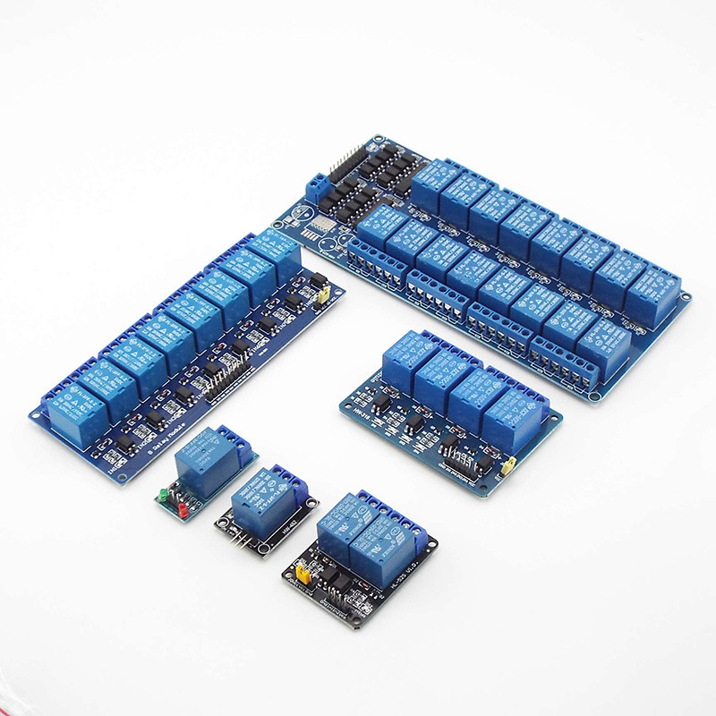 DC 5V 12V Relay Module With Optocoupler Relay Output 1 2 4 8 ch Way Relay Module For Arduino dc5v dc