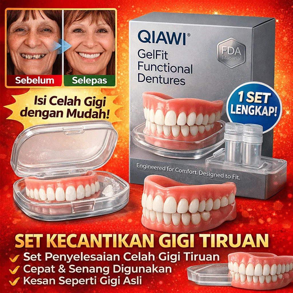 Gigi Tiruan Jepit Snap On Smile / Gigi Palsu Atas / Gigi Tiruan Penuh Rahang / Prostesis Gigi Simula