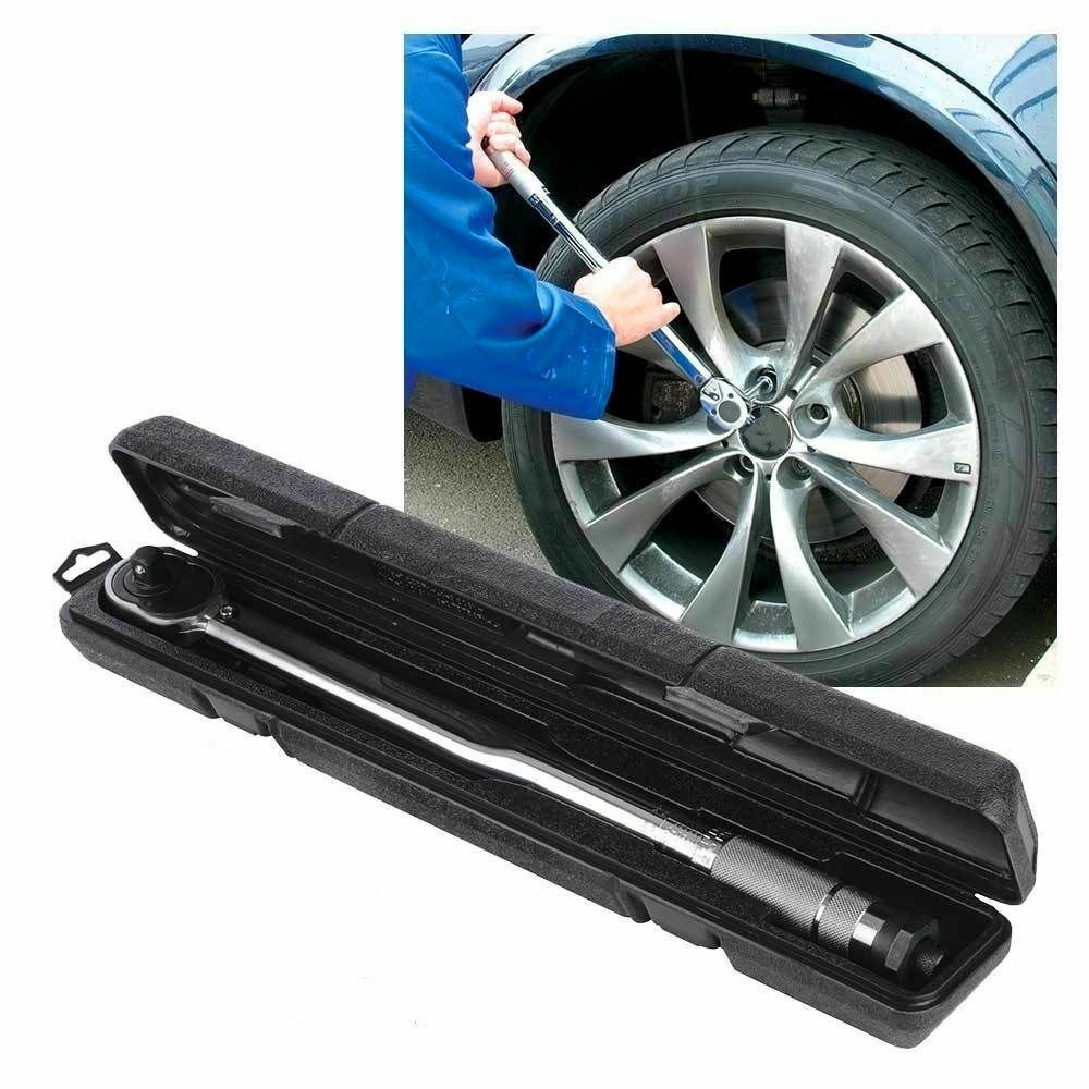 Kunci Momen Torsi / Torque Wrench Two-way Spanner Tools Bengkel Mobil Roda Mobil
