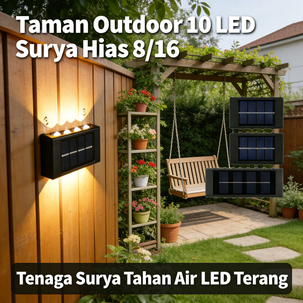 Hias Outdoor LED Taman Surya 16